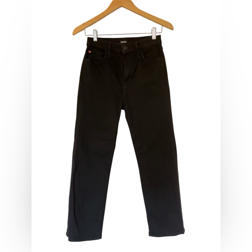 Hudson Noa High Rise Crop Straight Leg Jeans - Picture 2 of 11